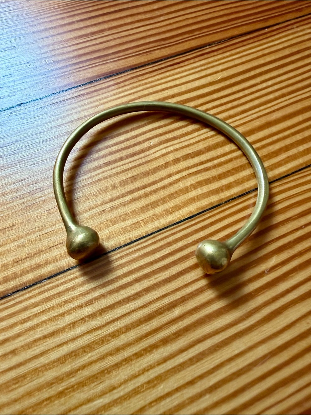 VERAMEAT Brass Bone Bracelet